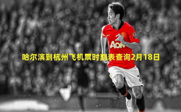 哈尔滨到杭州飞机票时刻表查询2月18日