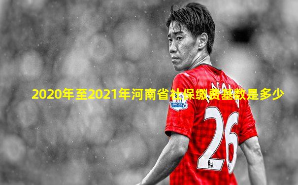2020年至2021年河南省社保缴费基数是多少
