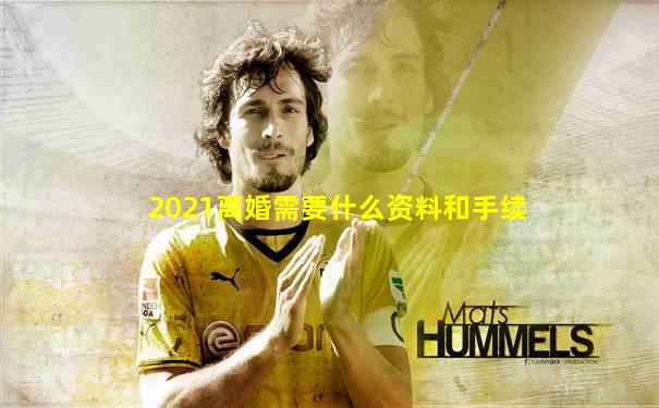 2021离婚需要什么资料和手续
