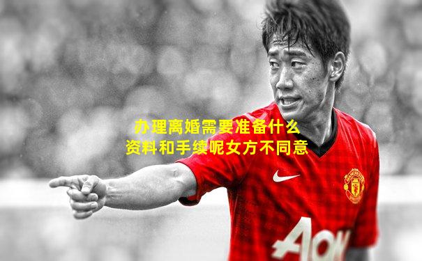 办理离婚需要准备什么资料和手续呢女方不同意