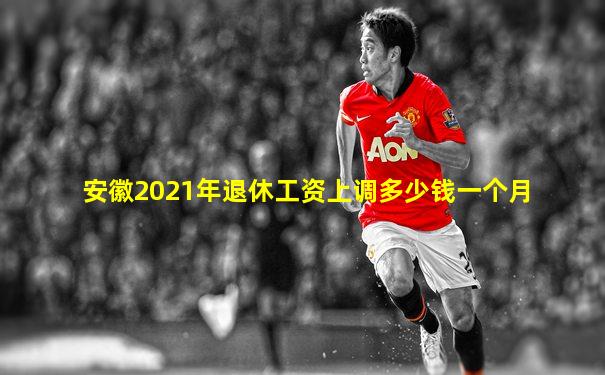 安徽2021年退休工资上调多少钱一个月