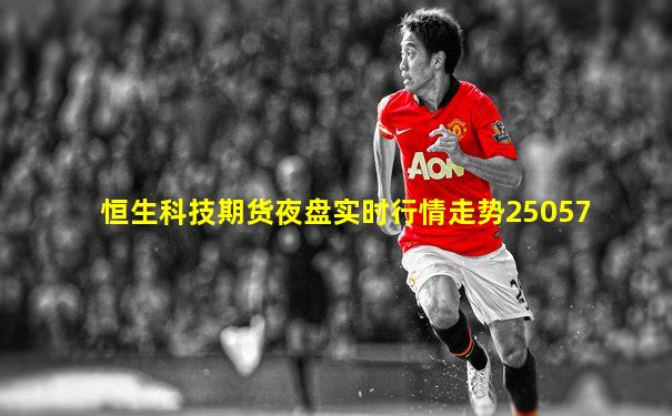 恒生科技期货夜盘实时行情走势25057