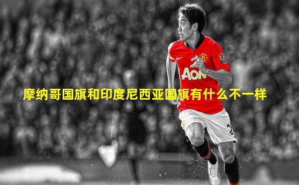 摩纳哥国旗和印度尼西亚国旗有什么不一样