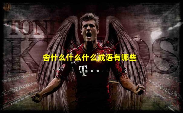 舍什么什么什么成语有哪些