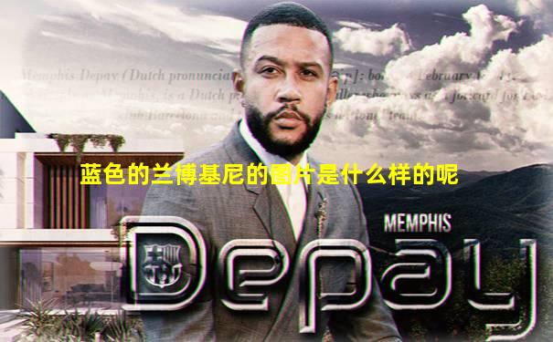 蓝色的兰博基尼的图片是什么样的呢