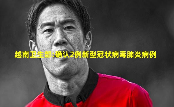 越南卫生部:确认2例新型冠状病毒肺炎病例
